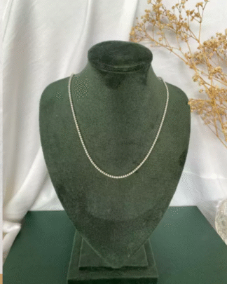 Choker Riviera Zircônia