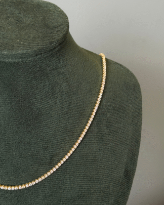 Choker Riviera Zircônia