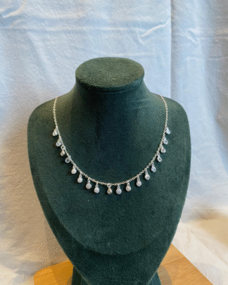 Choker de Zircônias e Medalhinhas