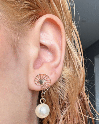 Brinco De Pérola Caracol